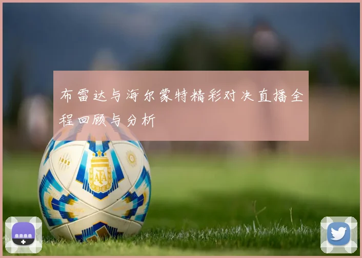 布雷达与海尔蒙特精彩对决直播全程回顾与分析